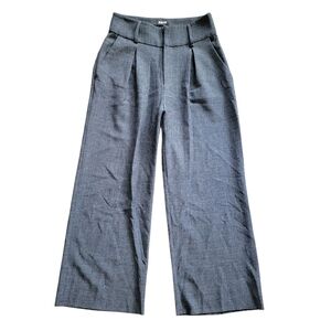 New For Love & Lemons Business Casual Pleated Wide Leg Crop Culotte‎ Pants XS